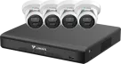 Luminys - K54-4D1A2 - 4 Channel 4 x 5MP LumiDeterrent IP Bundle Cameras