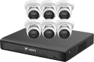 Luminys - K56-8D1A2 - 8 Channel LumiDeterrent 6 x 5MP Turret Cameras