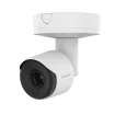 Hanwha - TNO-C3042T - Wisenet T network thermal compact bullet camera, 384 x 288 (uncooled); ＜20mK (NETD), Max 768 x 576 @ 8fps resolution support, 13mm fixed focal lens (HFoV: 28.5o), Triple codec H.265/H.264/MJPEG with WiseStream III (based on AI e