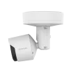 Hanwha - TNO-C3052T - Wisenet T network thermal compact bullet camera, 384 x 288 (uncooled); ＜20mK (NETD), Max 768 x 576 @ 8fps resolution support, 19mm fixed focal lens (HFoV: 19.3o), Triple codec H.265/H.264/MJPEG with WiseStream III (based on AI e