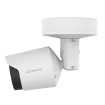 Hanwha - TNO-C3060T - Wisenet T network thermal compact bullet camera, 384 x 288 (uncooled); ＜20mK (NETD), Max 768 x 576 @ 30fps resolution support, 35mm fixed focal lens (HFoV: 10.7o), Triple codec H.265/H.264/MJPEG with Wisestream II and WiseStream
