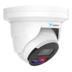 Luminys - N5T-4DA2 - 4MP Network LumiDeterrent Turret Camera with 2.8 mm Lens, IR, White-lights, Dual-mode