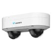 Luminys - N9P-4RA2 - 2 x 4MP LumiFlex Dual-Sensor Dome Camera with 2.8 mm Lens, IR LEDs