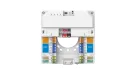 Hanwha - NHP-P200 - Powered by OnCAFE, IP Controller supporting (2) doors, featuring (2) Wiegand/OSDP reader ports (up to 4 OSDP Readers), (5) Supervised Inputs, up to (4) Unsupervised OSDP Flex Inputs, (2) Form-C wet relay outputs with dry/12VDC/24V