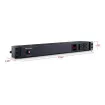 Cyber Power - PDU15M2F12R - 15A (Derated to 12A), 120 V, 50Hz/60Hz, NEMA 5-15P plug, 14 NEMA 5-15R, 1U Rackmount, 15 ft Cord, Limited Lifetime Warranty