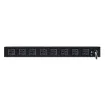 Cyber Power - PDU20M2F8R - 20A (Derated to 16A), 120 V, 50Hz/60Hz, NEMA 5-20P plug, 10 NEMA 5-20R, 1U Rackmount, 15 ft Cord, Limited Lifetime Warranty
