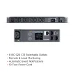Cyber Power - PDU41005 - Switched PDU, 20A (Derated To 16A), 200-240V, 50/60 Hz, 8 x IEC-320 C13 Outlets, IEC-320 C20 Plug, 10 Ft Cord, 1U Rackmount, SNMP, 3Yr Warranty
