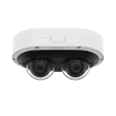 Hanwha - PNM-C7083RVD - 2MP X 2 Multi-Directional AI Outdoor Dome Camera