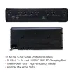 Cyber Power - SL950U - 950VA/510W Slim Line Standby UPS, 8 NEMA 5-15R Outlets, NEMA 5-15P Plug, 5 Ft Cord