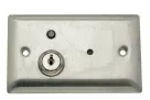 ETS - SM1-SS-KMS - Flush Mount Omni-Directional Microphone and Mute Key Switch Plate, Stainless Steel