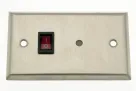 ETS - SM1-SS-MS - Flush Mount Omni-Directional Microphone and Mute Switch Plate, Stainless Steel