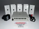ETS - SM9 - 8 SM1 Microphones, SM8 Switcher/Mixer/Amplifier Kit