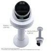 Luminys - N5T-8DA2 - 8MP Network LumiDeterrent Turret Camera, 2.8 mm Lens