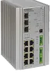 Hanwha - SWT-F11MGHP - 11 Port Hardened Managed Megabit Ethernet Switch with 60W PoE