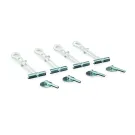 Kendall Howard - 0300-1-001-00 - Wall Mount Hardware Kit