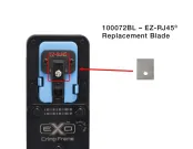 Platinum Tools - 100072BL - EZ-RJ45 Die Replacement Blade, Clamshell.