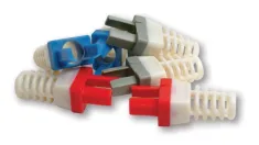 Platinum Tools - 105007 - Strain Relief for Cat6, Blue. Pkg 500pc/Bag.