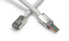 Platinum Tools - 105020 - EZ-RJ45 Shielded, Internal Ground. Pkg 100pc/Bag.