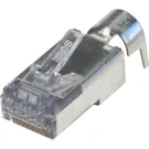 Platinum Tools - 105029 - ezEX48 Cat6A Shielded RJ45 External Ground Connectors, 100/Bag.