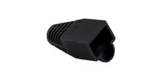 Platinum Tools - 105062 - RJ45 Boot, 5.5mm Max OD, Black. Pkg 100pc/Bag.