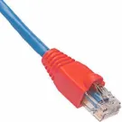 Platinum Tools - 105071 - RJ45 Boot, 6.0mm Max OD, Red. Pkg 100pc/Bag.