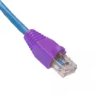 Platinum Tools - 105088 - RJ45 Boot, 6.5mm Max OD, Purple. Pkg 100pc/Bag.