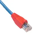 Platinum Tools - 105102 - RJ45 Boot, 7.5mm Max OD, Red. Pkg 100pc/Bag.