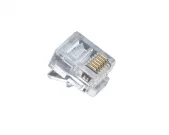 Platinum Tools - 106128J - RJ-12 (6P6C), Flat-Stranded (100 Per Jar)