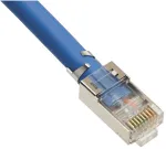 Platinum Tools - 106192C - RJ45 Cat6A 10 Gig Shielded Connector, w/Liner. 50/Clamshell.