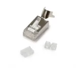 Platinum Tools - 106243C - RJ45 Cat6A/7, STP, Solid/Stranded, 28–26 AWG, 10/Clamshell.