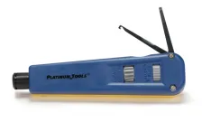Platinum Tools - 13300C - PT Punchdown Tool, Yellow/Blue (Blades Not Incl'd). Clamshell