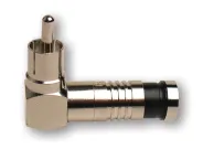 Platinum Tools - 18060RA - RCA RG59 RA Compression, Nickel Pl (Bulk,1ea)  Pkg 25pc/Bag