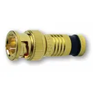 Platinum Tools - 18235 - BNC Type RGB Compression 24AWG Gold Plated Connectors (Bulk Package 25Pc/Bag)