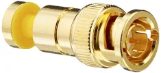 Platinum Tools - 18255 - BNC Type RGB Compression 25AWG Gold Plated Connectors (Bulk Package 25Pc/Bag)