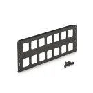 Kendall Howard - 1902-1-002-02 - 2U Cable Routing Blank