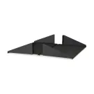 Kendall Howard - 1906-3-300-02 - 2U 2-Piece Telco Rack Shelf
