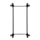 Kendall Howard - 1915-3-301-21 - 21U 18" V-Line Fixed Wall Rack