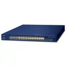 Planet - SGS-6310-16S8C4XR - L3 16-Port 100/1000X SFP + 8-Port Gigabit TP/SFP + 4-Port 10G SFP+ Stackable Managed Switch (Dual 100~240V AC)