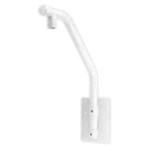 Digital Watchdog - DWC-PZPARAMW - Parapet mount (requires DWC-PZADPW or DWC-PV20ADPW tilting adapter, sold separately) - white