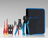Jonard - SPK-100 - Solar Panel MC3 & MC4 Crimping Tool Kit w/ Insulated Screwdrivers