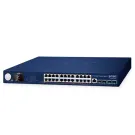Planet - GS-6311-24P4XV - L3 24-Port 10/100/1000T 802.3at PoE + 4-Port 10G SFP+ Managed Ethernet Switch with Smart LCD Screen