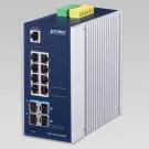 Planet - IGS-6325-8T4X - Industrial L3 8-Port 10/100/1000T + 4-Port 10G SFP+ Managed Ethernet Switch