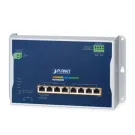 Planet - WGS-6325-8UP2X - Industrial L3 4-Port 2.5G 802.3bt PoE + 4-Port 10/100/1000T 802.3bt PoE + 2-Port 10G SFP+ Wall-mount Managed Switch