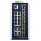 Planet - IGS-6325-8T8S4X - Industrial L3 8-Port 10/100/1000T + 8-Port 100/1000X SFP + 4-Port 10G SFP+ Managed Ethernet Switch