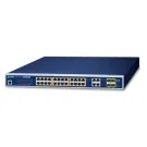 Planet - GS-4210-24UP4C - 4-Port 10/100/1000T 802.3bt PoE++ plus 4-Port Gigabit TP/SFP Combo Managed Switch
