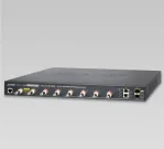 Planet - LRP-822CS - 8-port Coax + 2-port 10/100/1000T + 2-port 100/1000X SFP Long Reach PoE over Coaxial Managed Switch