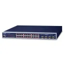 Planet - WGSW-24040HP4 - L2+ 24-Port 10/100/1000Mbps 802.3at PoE+ Managed Switch with 4 Shared SFP Ports