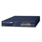 Planet - GS-5220-8UP2T2X - L3 8-Port 10/100/1000T 802.3bt PoE + 2-Port 10/100/1000T + 2-Port 10G SFP+ Managed Switch
