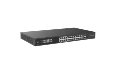 Uniview - NSW3000-24T1GT1GC-POE-IN - UNV Ethernet 24 Port 370W Cloud Managed Ethernet PoE Switch