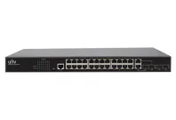 Uniview - NSW5110-24GT4GP-IN - Ethernet 24 Port Aggregation Switch Support RJ45 Auto-MDI/MDIX